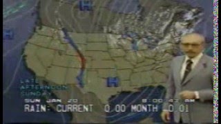 Memphis Snow and Record Cold Jan 17 1985 [upl. by Allsopp]