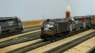 N scale Intermountain F7 Espee light package [upl. by Mcwherter103]