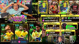 🎁 REGALAN A NEYMAR JR ASI ES LA SEASON 4 quotThe Carnival Vibequot en EFOOTBALL 2024 Mobile Regalos [upl. by Losyram]