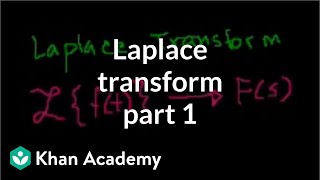 Laplace transform 1  Laplace transform  Differential Equations  Khan Academy [upl. by Venita]