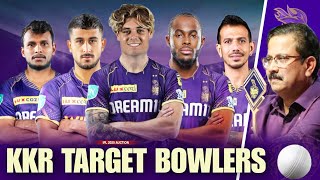 KKR Target Bowlers 2025  kkr new players kkr new squad kkr2025 kkr ipl2025 [upl. by Beka]