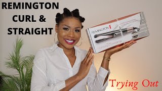 REMINGTON CURL AND STRAIGHT CONFIDENCE 2 in 1 STYLER [upl. by Divadnahtanoj]