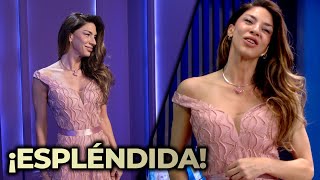 ¡BELLÍSIMO LOOK El elegante vestido de gala que lució ROMINA GAETANI en quotLA NOCHE DE MIRTHAquot [upl. by Lladnew]