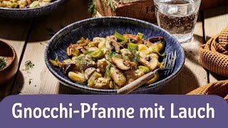 Vegetarische GnocchiGemüsePfanne 😋  REWE Deine Küche [upl. by Angi]