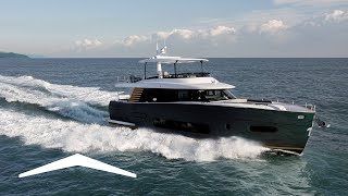 Azimut Magellano 66  The Compact Crossover  Complete Guided Walkthrough Tour [upl. by Ayt]