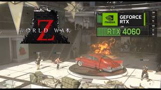 World War Z Benchmark  RTX 4060 [upl. by Vange]