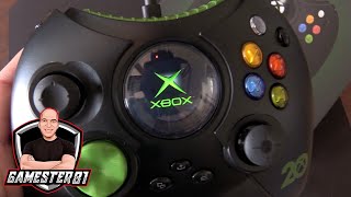 New Xbox Duke Controller by Hyperkin Review  20th Anniversary  Gamester81 [upl. by Laved]