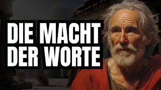 7 Mächtige Lektionen des Stoizismus über die Kraft der Worte stoizismus [upl. by Codi]