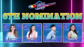 PBB 6TH NOMINATION  PBB GEN 11 nomination 6thNomination PBBGen11SixNomination sixnomination [upl. by Ameyn]