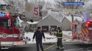 Olathe FD gives out tips for heating home safely after house fire freezing temps [upl. by Nal296]