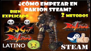 COMO EMPEZAR EN RAKION STEAM  Dataone [upl. by Atsyrc]