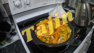 Moroccan Chicken Tajin Recipe Extended Video طاجين الدجاج المغربي [upl. by Lowrie]