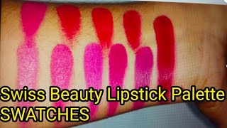 Honest Review 😱 about the SWISS Beauty Lipstick Palettehow toBeginners friendly kajalmakeover [upl. by Dolores]