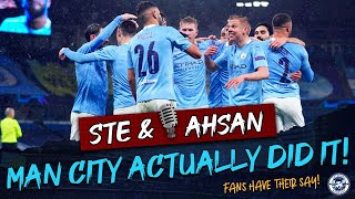 WE ACTUALLY DID IT CITY ARE IN THE CHAMPIONS LEAGUE FINAL  STE amp AHSAN [upl. by Anoel300]