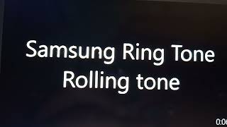 Samsung rolling tone galaxy s6 ringtone [upl. by Edris464]