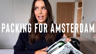 PACKING FOR AMSTERDAM NEW MAKEUP UNBOXING MY ASOS ORDER  TRYING ON NEW CLOTHES  Suzie Bonaldi [upl. by Ahsito]