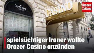 Iraner wollte Casino anzünden und auf Zellenkollegen einstechen  kronetv NEWS [upl. by Bodrogi977]