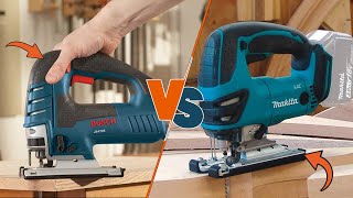 Bosch JS470E vs Makita XVJ03Z jigsaws Which Tool Comes Out on Top [upl. by Kcireddor]