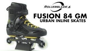 Rollerblade Fusion 84 GM Urban 2014 Inline Skates Review [upl. by Broderic750]