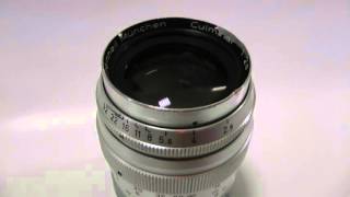 Steinheil Culminar 85mm f28 00197 [upl. by Chapland]