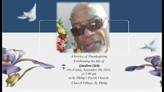 THE FUNERAL SERVICE OF GRANDISON CLARKE [upl. by Ahseem]