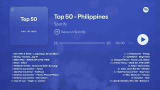 October 2024 Spotify Top 50  Philippines  50 Hits You Cant Stop Listening To  Sining Taste [upl. by Tammie]