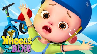 The Wheels On The Bike Song  Nursery Rhymes amp Kids Songs  Baby Ronnie Rhymes [upl. by Alahs]