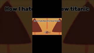 How I hatched the new Titanic in pet simulator 99 petsimulator petsim99 roblox pumpkin cat bye [upl. by Airelav]