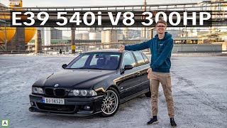 THIS STRAIGHT PIPE BMW E39 540i IS INSANELY LOUD [upl. by Athena]