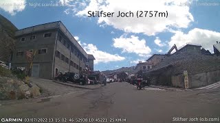 Stilfser Joch mit dem Motorrad obcam [upl. by Yacano904]