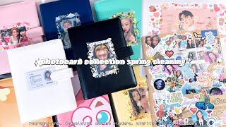 kpop photocard collection spring cleaning ✮ reorganizing downsizing new binders amp collections [upl. by Kotto]