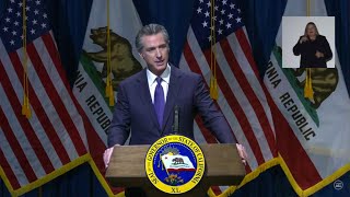 Calif Gov Newsom wants reserves cuts to fix nearly 38B deficit [upl. by Eustace734]