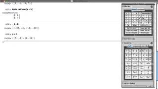 MATHEMATICA  VECTOR amp MATRIX [upl. by Kristo309]