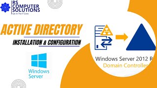 How to Installation and Configure Active Directory on Server 2012 R2 [upl. by Revilo617]