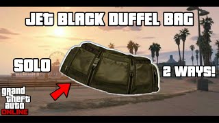 AFTER UPDATE How To Get The Black Duffel Bag In GTA 5 online 168 [upl. by Aiden226]