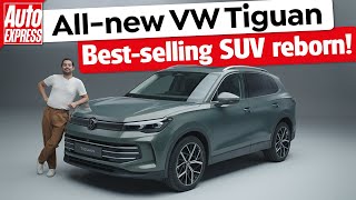 New 2024 Volkswagen Tiguan – is this your next family SUV [upl. by Deragon]