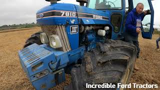 1990 Ford 7810 III 4WD 66 Litre 6Cyl Diesel Tractor 105 HP [upl. by Edana]