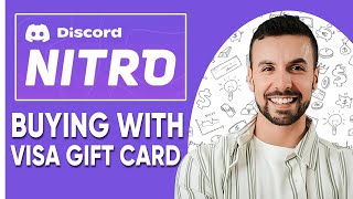 HOW TO BUY DISCORD NITRO WITH VISA GIFT CARD Best Method [upl. by Letreece]