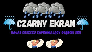 Hałas deszczu zapewniający głęboki sen  Dźwięk ulewnego deszczu w lesie chmur 🌧 8 godzin [upl. by Ahsiaa]