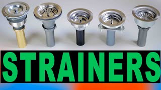 Kitchen Sink Drain Strainers  Everything You Need To Know [upl. by Zandt]