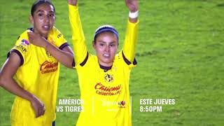 America Femenil vs Tigres Femenil  Promo  NU9VE [upl. by Gnilrad]