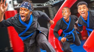 Ninja Warrior Youtubers Edition ft KSI Niko amp more [upl. by Haissi743]