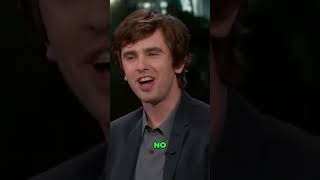 Freddie Highmore on His Medical Knowledge  The Good Doctor [upl. by Glimp]