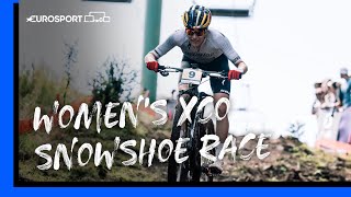 🏆 Dominant Laura Stigger wins Snowshoe XCO World Cup as Puck Pieterse wraps up title  Highlights [upl. by Darreg]