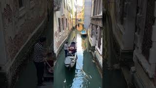 Gondola Boats Rides in Venice Italy [upl. by Zendah]