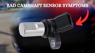 SYMPTOMS OF A BAD CAMSHAFT POSITION SENSOR amp HOW TO RESET [upl. by Jerrold731]