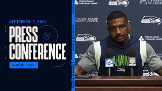 Quandre Diggs quotI Just Want To Winquot  Press Conference  September 7 2023 [upl. by Adore]