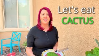 HOW TO COOK NOPALES  CACTUS  NOT SLIMY [upl. by Hsekin]