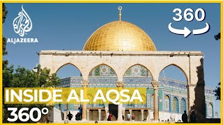 Al Aqsa 360° tour of Jerusalems holiest mosque [upl. by Hilde657]