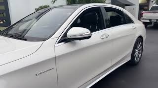 2015 MercedesBenz S63 AMG Sedan Walk Around [upl. by Sirehc]